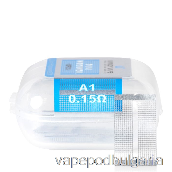 Vape 10000 Дръпки Vandy Vape M Mesh Sheet Coils (10 Sheets) M V2 Rda Coil - 0.15ohm A1 Dual M Coil (10pc)